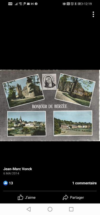 Maison D'Hote Les Notes Endormies Suite Le Refuge Walcourt Exterior photo